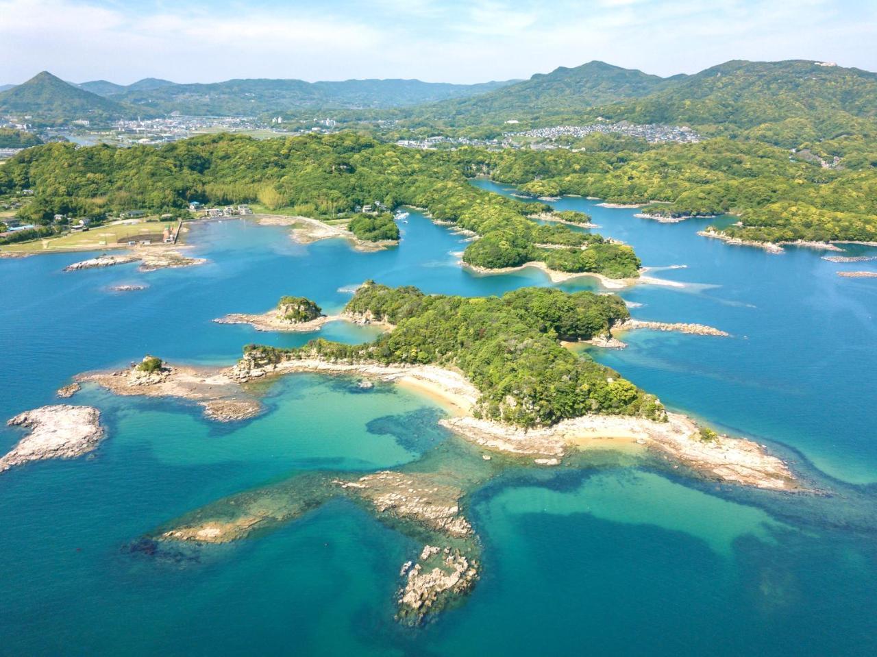 Kujyukushima Seaside Terrace Hotel Sasebo Ngoại thất bức ảnh